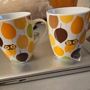 Rachel Ray little hoot coffee/teacups